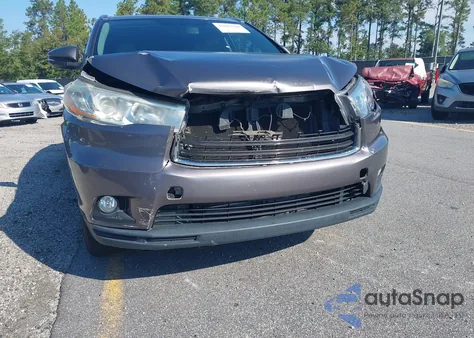 2016 Toyota Highlander Xle V6 из США, поврежденный, VIN 5TDKKRFH7GS176555